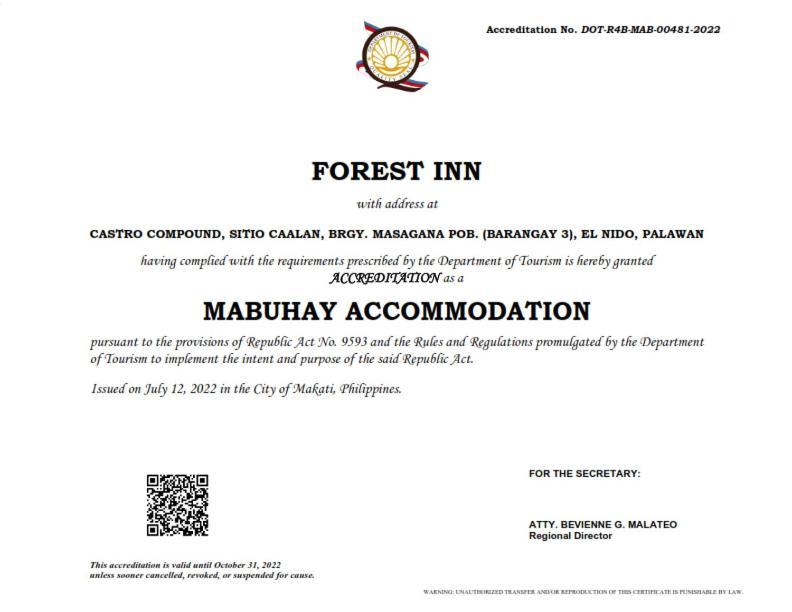 Forest Inn El Nido Bagian luar foto